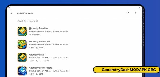 Download Geometry Dash APK For Android